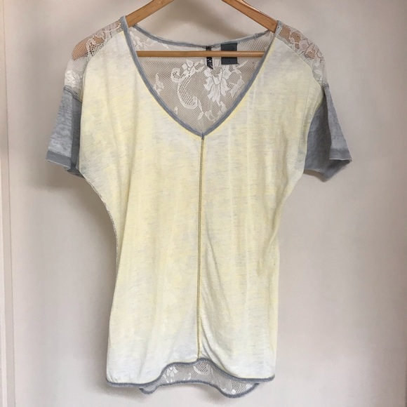 BKE burned out lace back tee - Picture 5 of 6